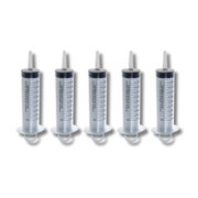 Romed Wund- und Blasenspritze 100 ml, 3-teilig, mit Luer-Adapter, steril verpackt 5 St