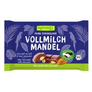 Rapunzel Vollmilch Schokolade mit ganzen Mandeln HIH