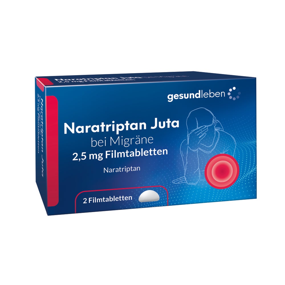 Naratriptan Juta Bei Migräne 2,5 Mg Filmtabletten 2 St