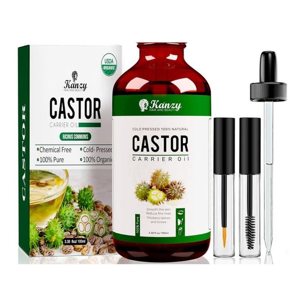 Kanzy Rizinusöl Bio Kaltgepresst 100 ml