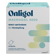Produktabbildung: Onligol Macrogol 4000 20X10 g