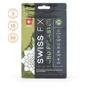 Produktabbildung: SWISS FX CBD Pflaster mit 20mg CBD 10 St