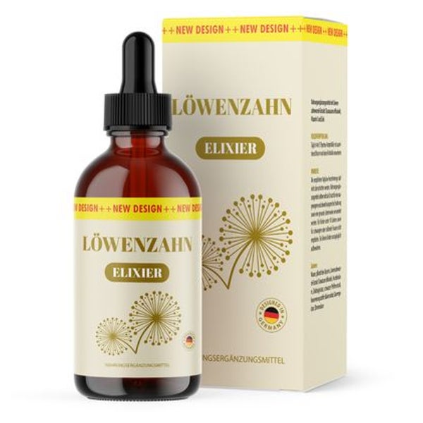 Löwenzahn Elixier (ohne Alkohol) | Verdauung | Tropfen 100 ml