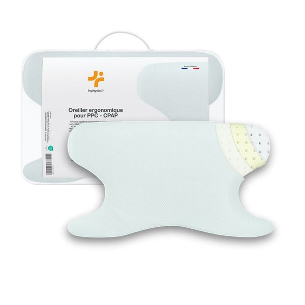 INPHYSIO Ergonomisches CPAP-Kissen aus Memory-Schaum 1 St