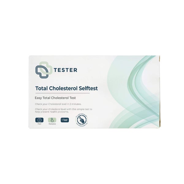 Cholesterin Test - Cholesterol Test - Cholesterin Schnelltest für Zuhause - Selbsttest - The Tester 1 St