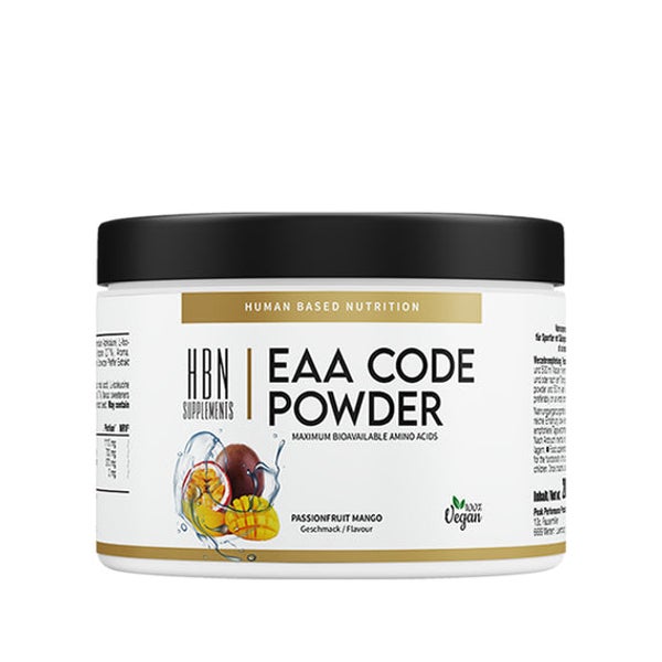 HBN Supplements - EAA Code Powder - Passionfruit Mango 280 g
