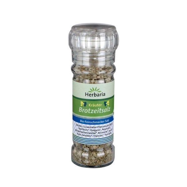 Herbaria Kräuter Brotzeitsalz Bio 75 g
