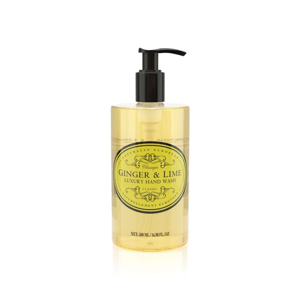 Naturally European Flüssigseife – Ginger & Lime 500 ml