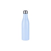 Kelomat Isolier Trinkflasche Hellblau 0,5 Liter Edelstahl beschichtet