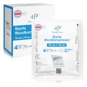 Produktabbildung: Health Press® Sterile Wundkompressen 10x10cm 40 St 40 St