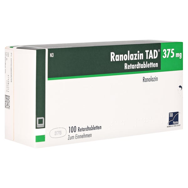 Ranolazin TAD 375 mg Retardtabletten 100 St