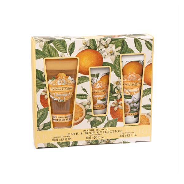 Geschenkset Orange Blossom – Bath & Body Collection 390 ml