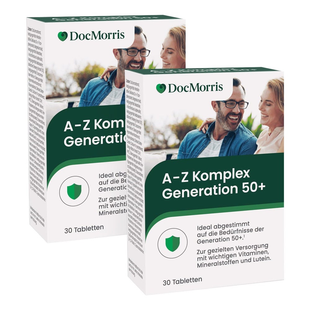 DocMorris A-Z Komplex Generation 50+ Doppelpack 2X30 St