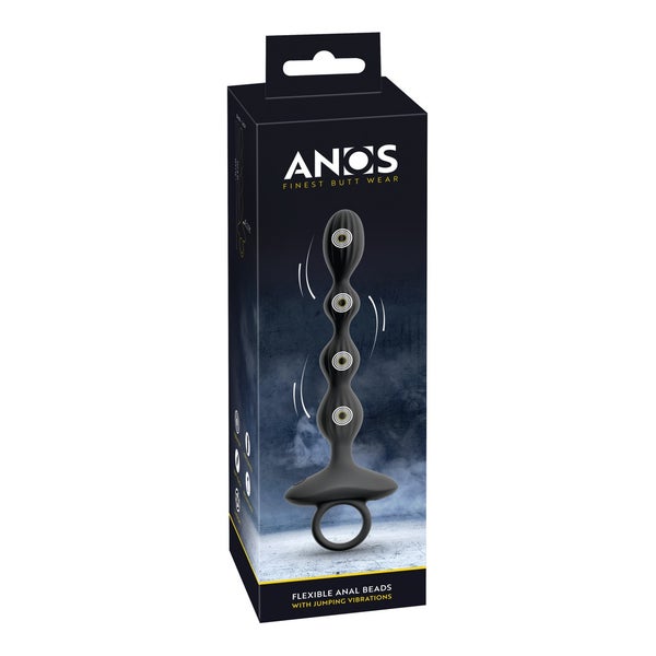 ANOS - Vibro-Analperlen mit Jumping-Vibrations 1 St