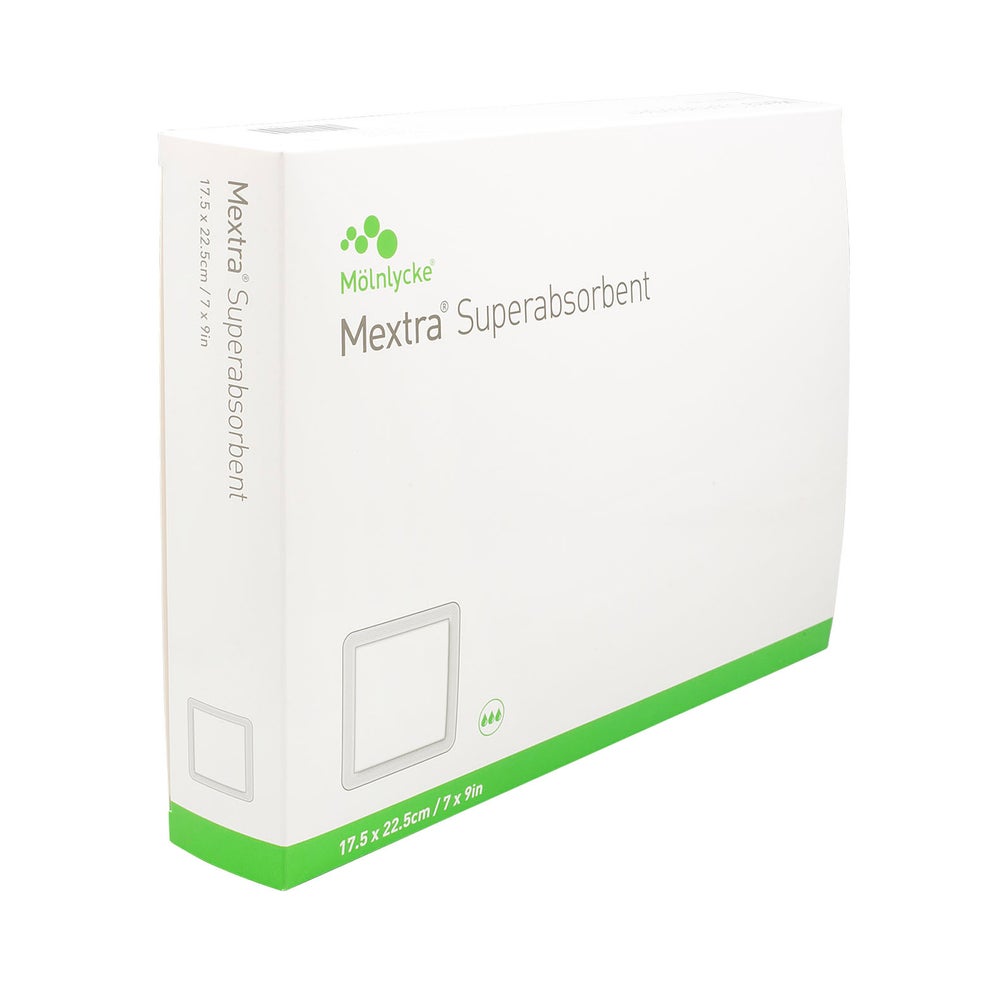 Mextra Superabsorbent Verband 17,5x22,5 Cm 10 St