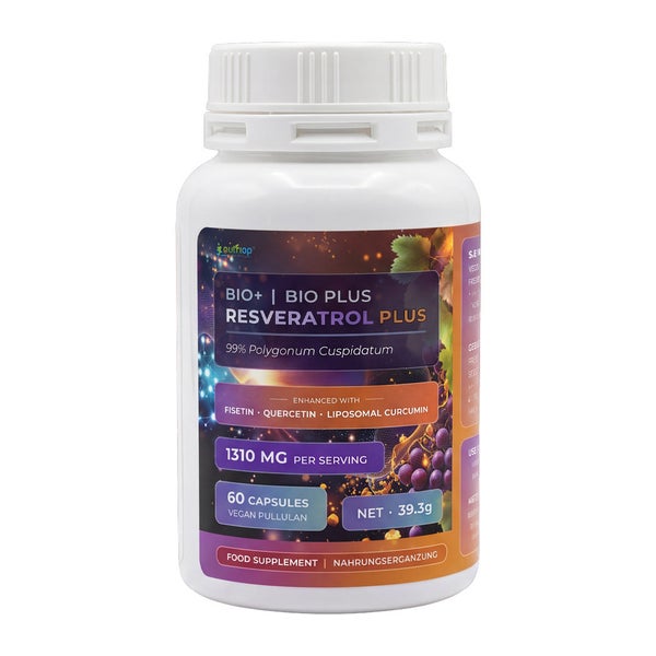 Nutriop® Resveratrol PLUS – Polyphenol-Komplex (60 Kapseln) 60 St