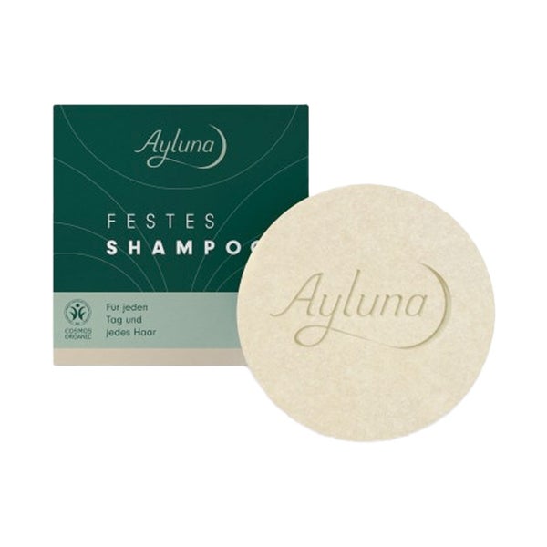 festes Shampoo mit grüner Tonerde und Bio-Grüntee
