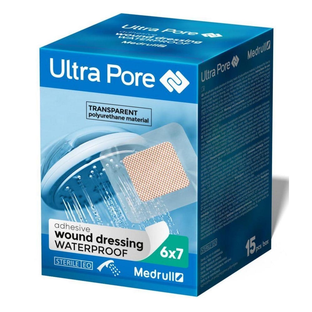 Wasserfestes Wundpflaster steril transparent 75 1 St