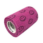 Produktabbildung: LisaCare kohäsive Bandage - Smiley Rosa - 10cmx4,5m 1 St