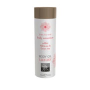 Shiatsu - Körperöl Massageöl mit Aroma Duft
 Geschmack Grüner Tee und Hibiscus 75 ml