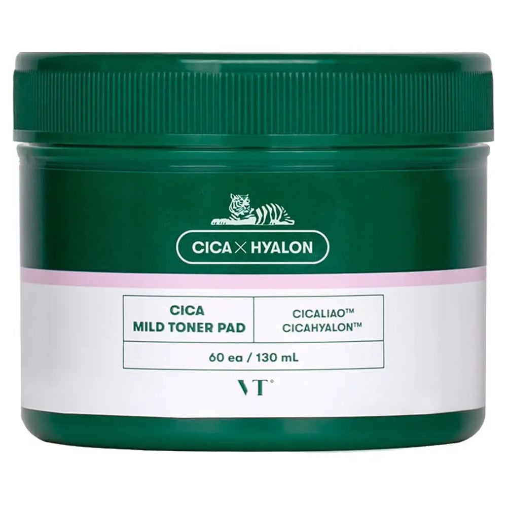 VT COSMETICS Cica Mild Toner Pad 60 St