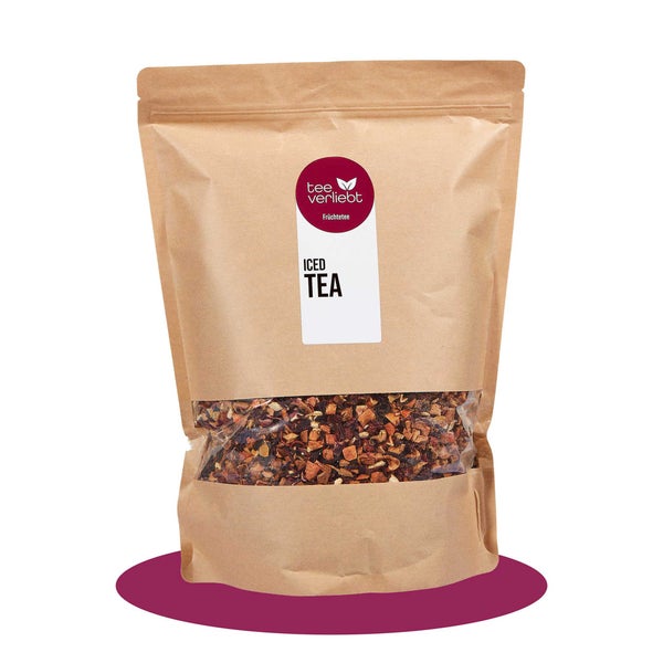 teeverliebt - Iced Tea loser Früchtetee Großpackung | 1kg 1000 g