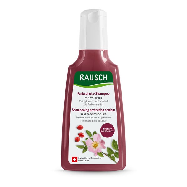 RAUSCH Farbschutz-Shampoo Wildrose 200 ml