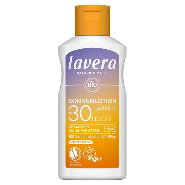 lavera Sonnenlotion Sensitiv LSF 30 - Sonnencreme 100 ml