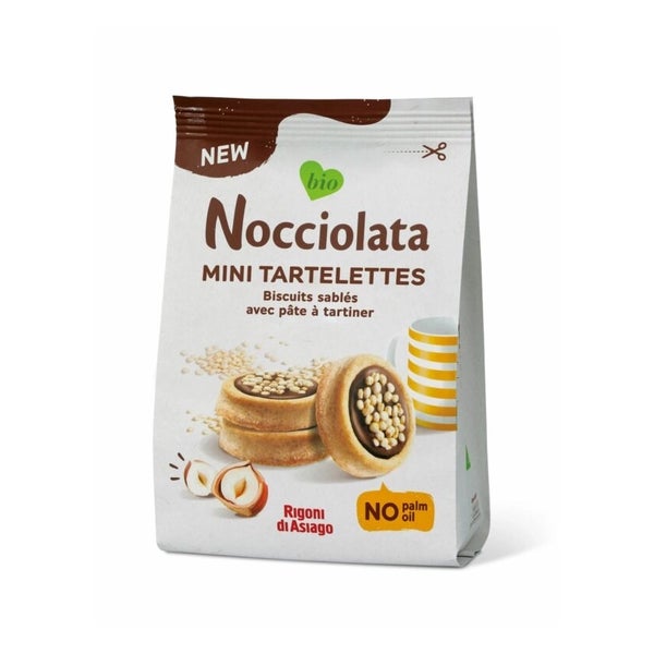 Rigoni di Asiago - Nocciolata Mini Tartelettes 250 g