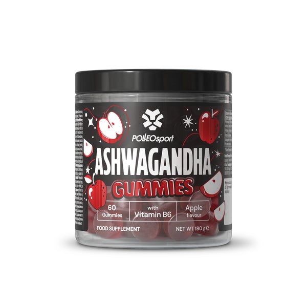 Polleo Ashwagandha Gummies, 60 Stück, Apple 60 St