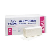 Fripa Papierhandtücher C-Falz 25 x 50 cm hochweiß "Ideal" 1-lagig (20 x 120 Blatt = 2400 Blatt) 2400 St