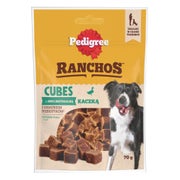 PEDIGREE Ranchos Cubes: Zusatzfutter für adulte Hunde mit Ente 0,07 kg