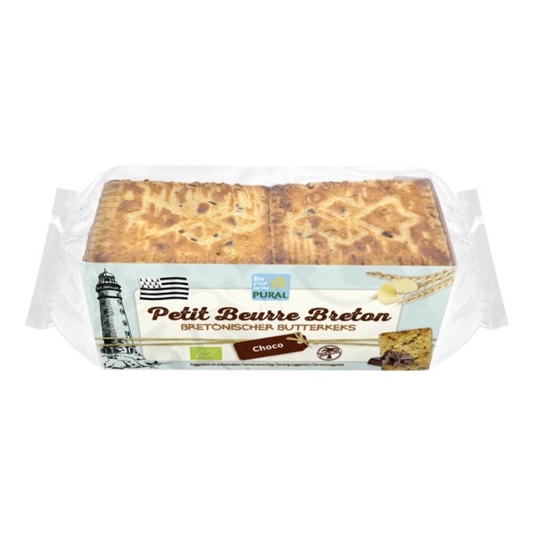 Pural - Bretonischer Butterkeks Choco 220 g