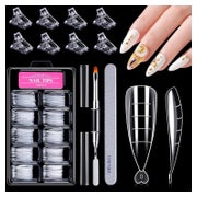 Nagelformen Nagelverlängerung Dual Nagelpinsel Type 2-100 St 1 St