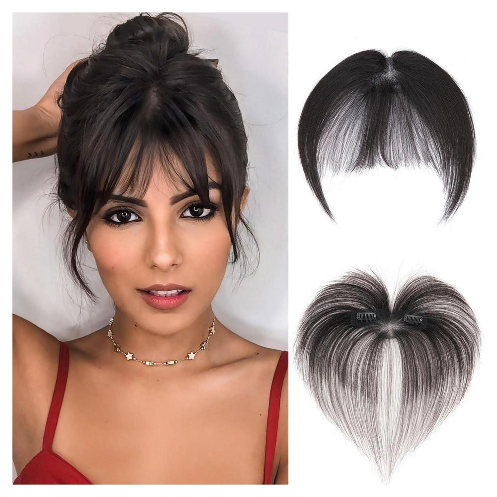 Extensions Clipin Pony Haarteil Luft 10.5g 1B Natürliches Sc 1 St