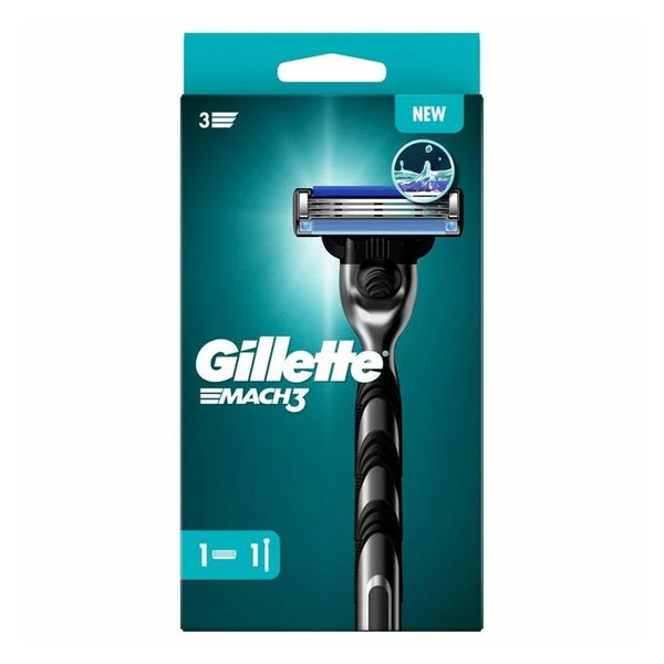 Gillette mach3 Nassrasierer grau 1 St