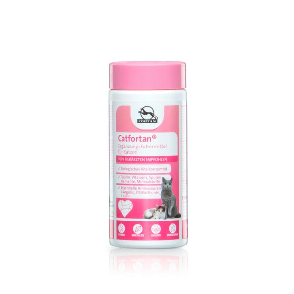 Catfortan –  für Katzen mit Taurin, Vitaminen & Aminosäuren 90 g