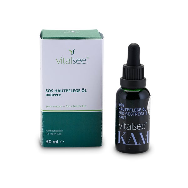 Vitalsee SOS Hautpflege Öl Dropper 30 ml