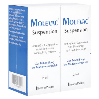 MOLEVAC Suspension 25 Ml Online Kaufen | Bodfeld Apotheke