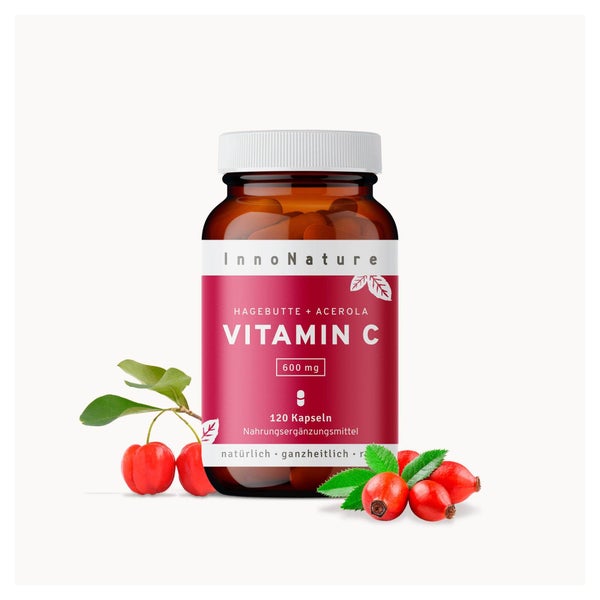 InnoNature Vitamin C 600 mg Kapseln 120 St