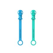 Matchstick Monkey Schnullerkette / Schnullerclip / Beißringclip Silikon 19cm 2 St