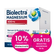 Produktabbildung: Biolectra® Magnesium 400 mg 60 St