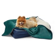 Lesure wasserdichte Hundedecke 80x60cm, waschbar, wendbar, Sherpa Fleece