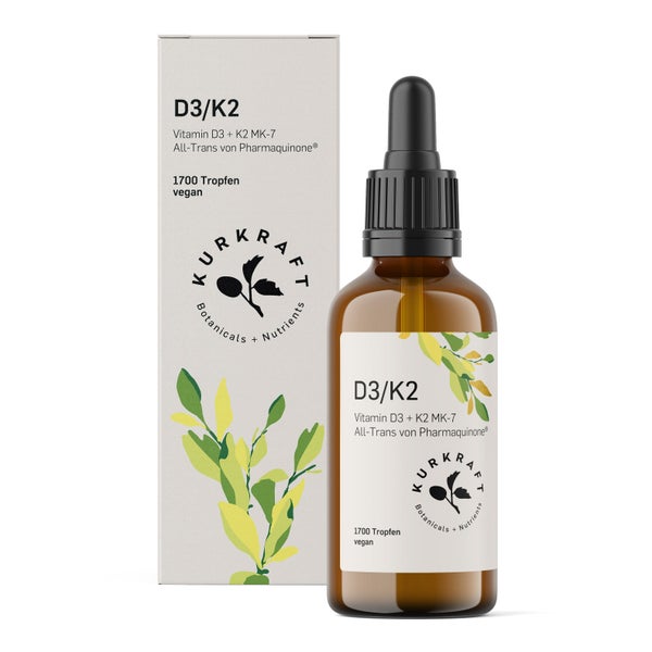Kurkraft© Vitamin D3+K2 50 ml
