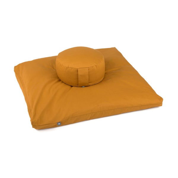bodhi Medi-Set ECO: Meditationskissen RONDO ECO + Zabuton 1 St