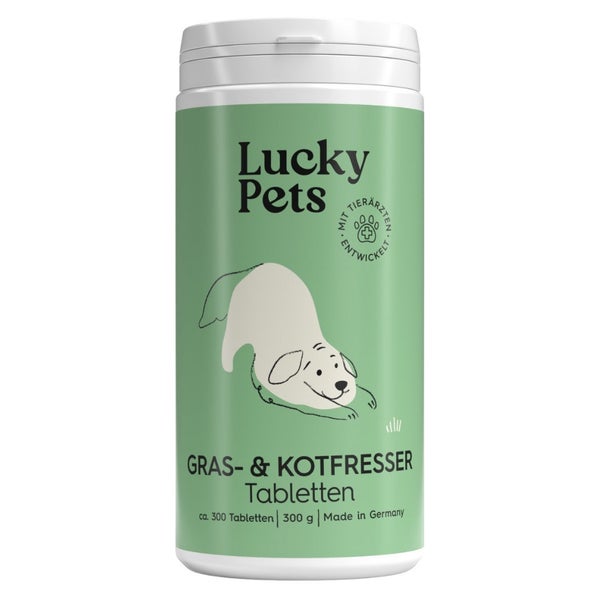 Gras- & Kotfresser für Hunde: Kotfressen Hund, Grasfressen, Heilerde für Hunde, Ulmenrinde, Hund frisst Gras, Grasfresser 300 g
