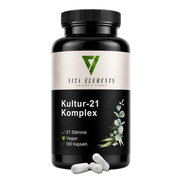 Vita Elements Kultur-21 Komplex Kapseln 180 St