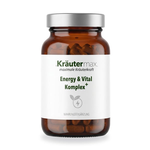 Kräutermax Energy & Vital Komplex+ Kapseln 120 St