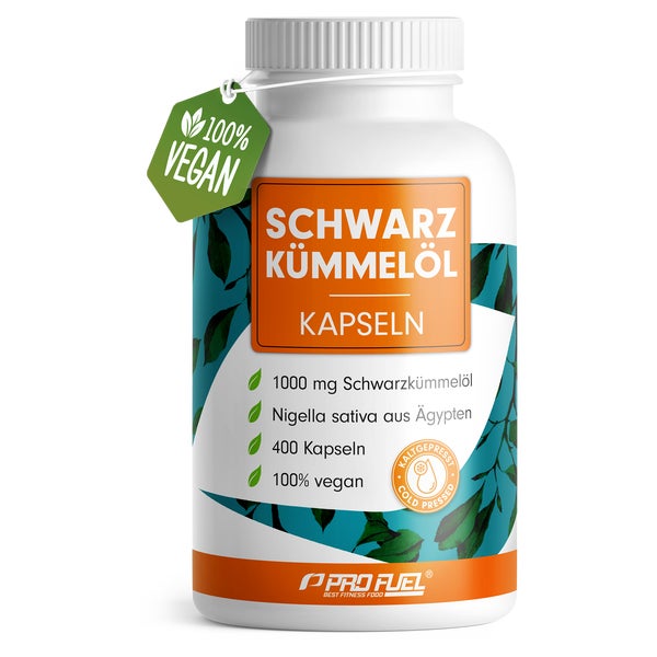 ProFuel - Schwarzkümmelöl Kapseln VEGAN 1000mg ägyptisch 400 St
