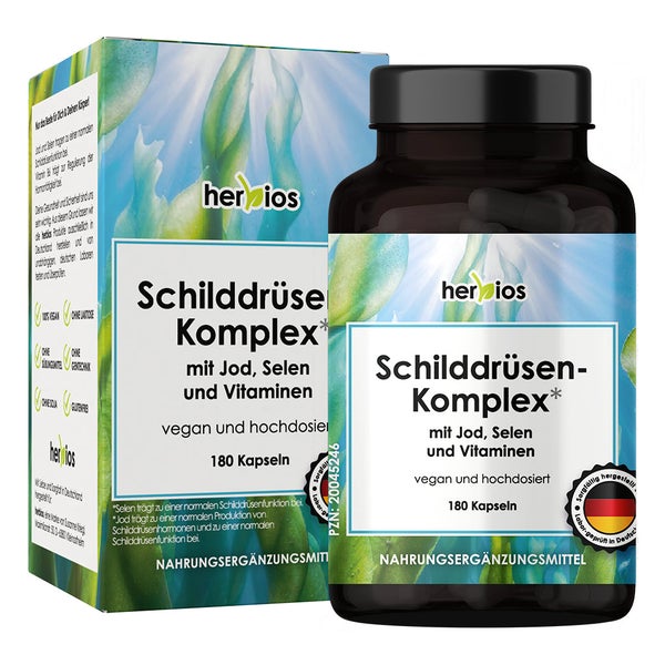 HERBIOS Schilddrüsen-Komplex 180 Kapseln für 6 Monate 180 St